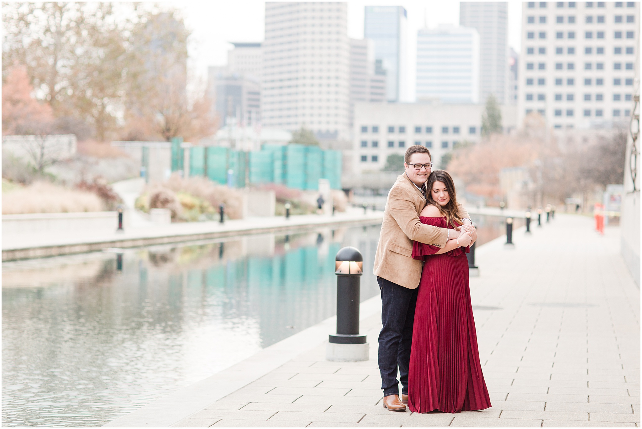 Downtown Indianapolis Canal Engagement Session_0009.jpg