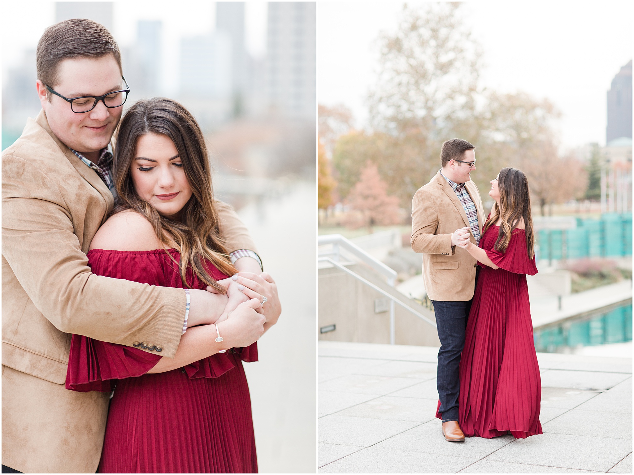 Downtown Indianapolis Canal Engagement Session_0010.jpg