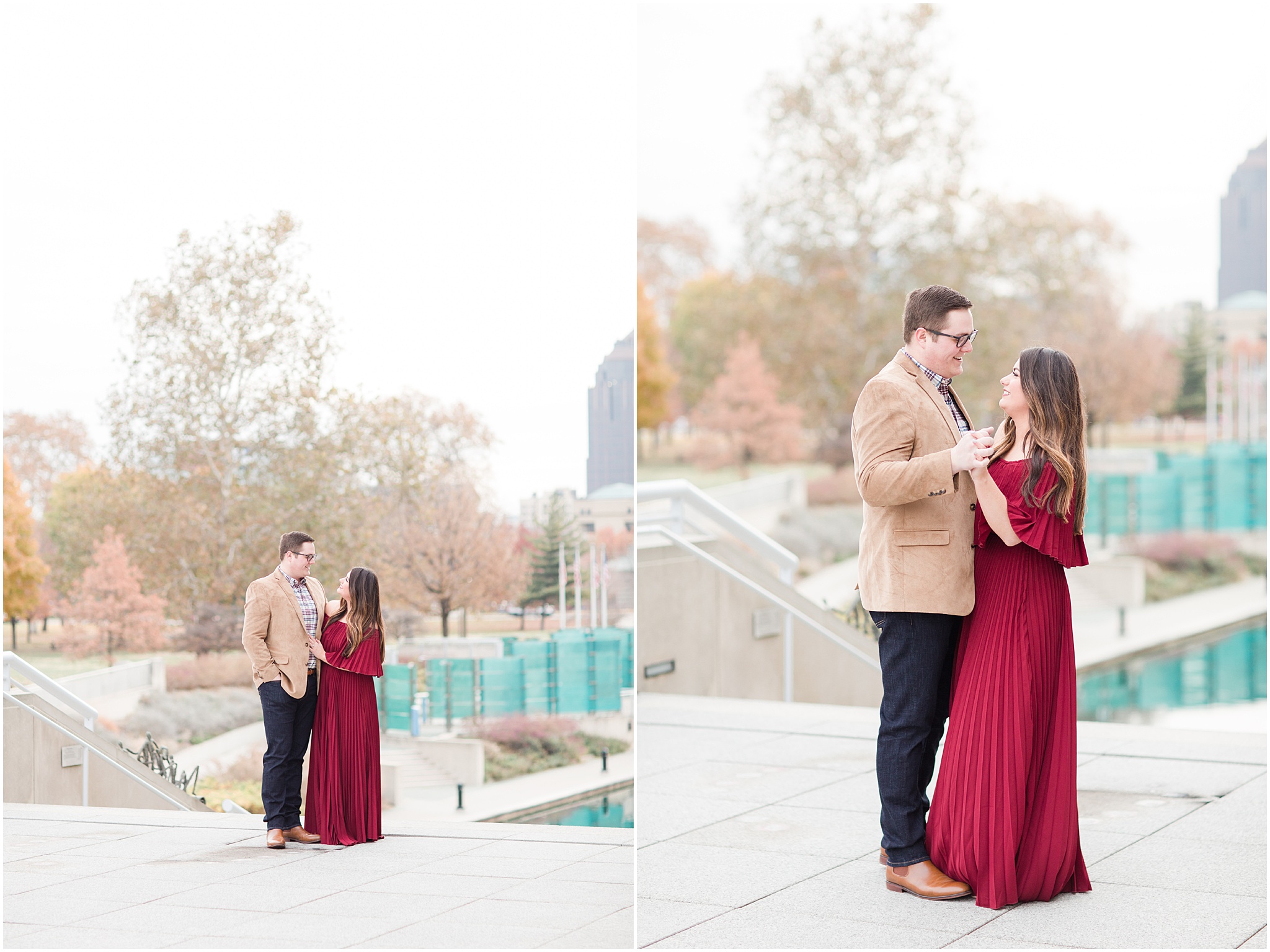 Downtown Indianapolis Canal Engagement Session_0021.jpg