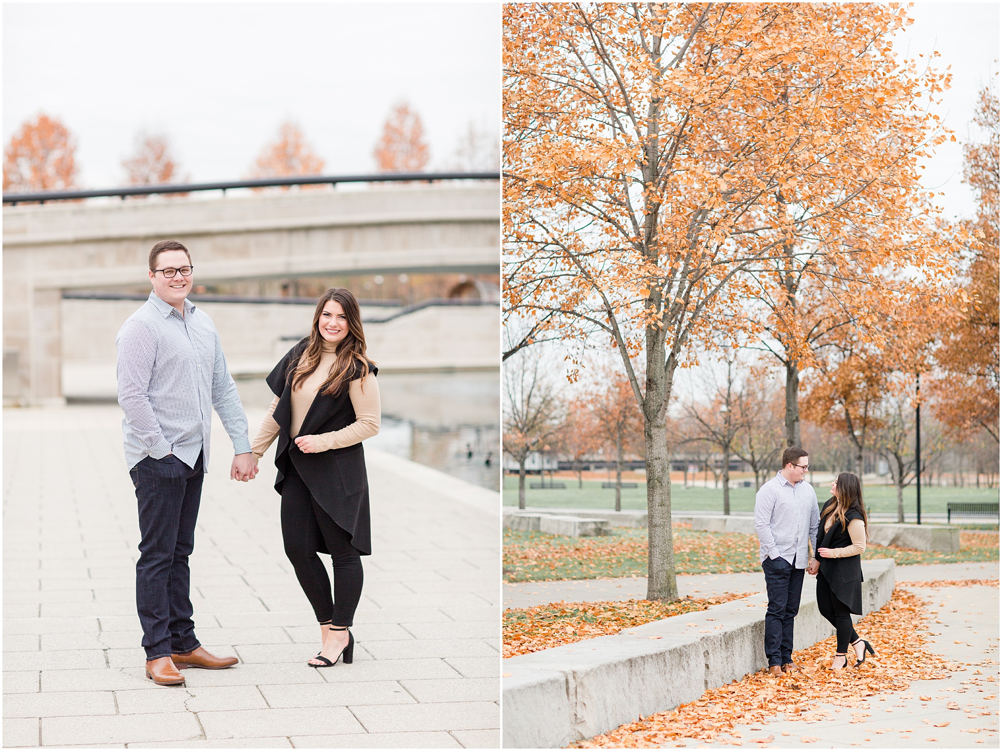 Downtown Indianapolis Canal Engagement Session_0028.jpg