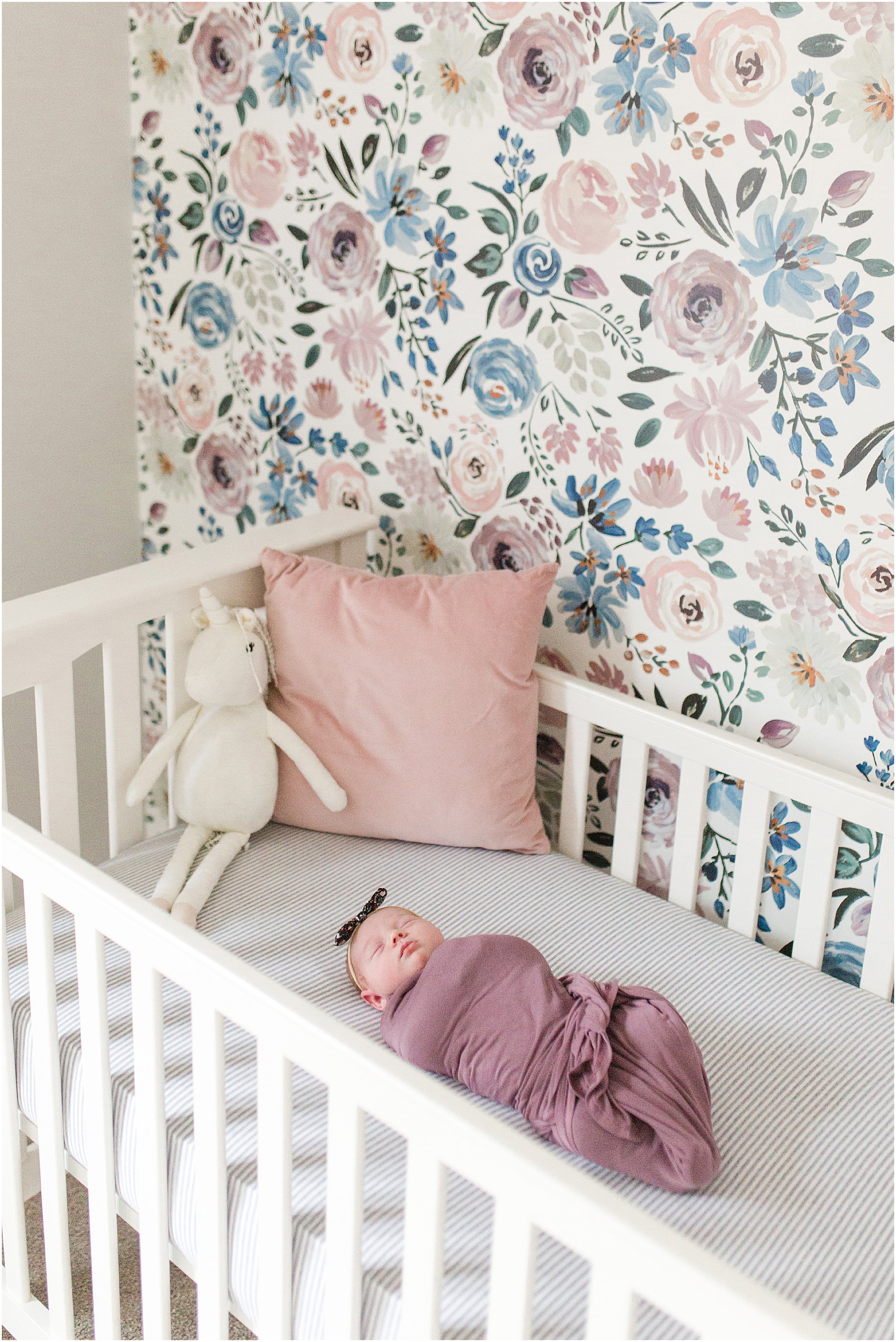 Caitlin Wilson Floral Wallpaper Nursery Lifestyle Newborn Session_0008.jpg