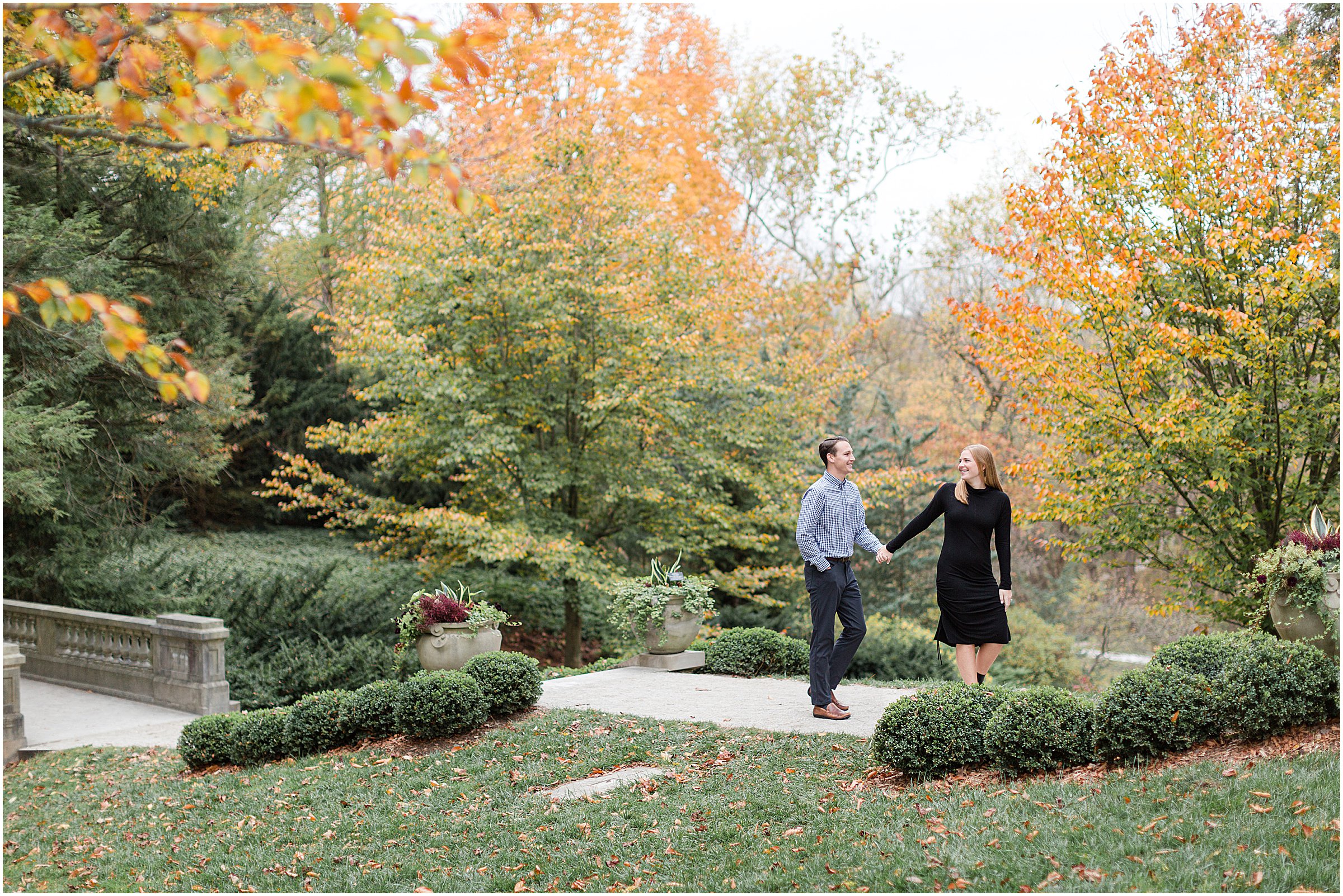 Autumn Newfields Engagement Session_0007.jpg